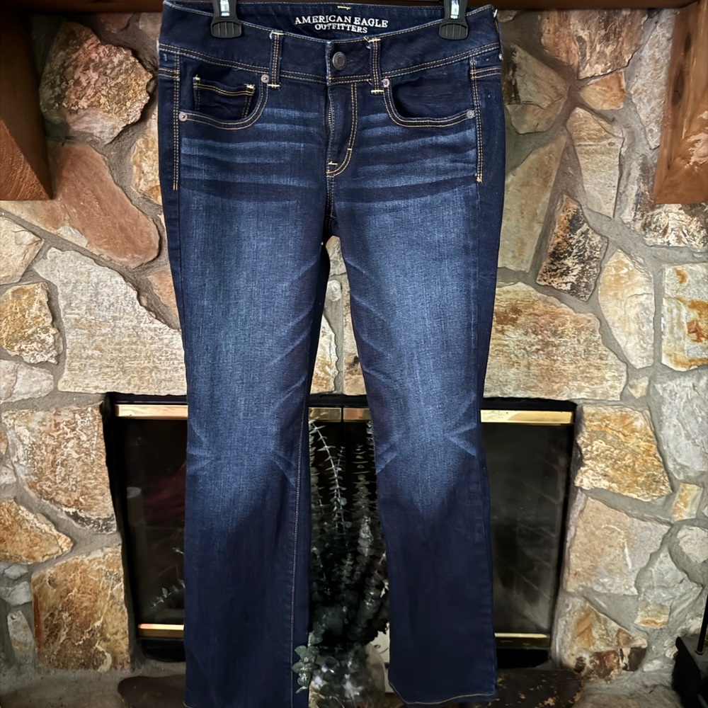 American Eagle Outfitters Women's Kick Boot Stretch Jeans